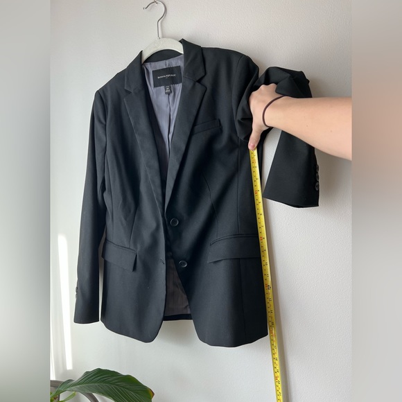 Banana Republic 6 Petite Ladies’ Black Blazer - Picture 13 of 15